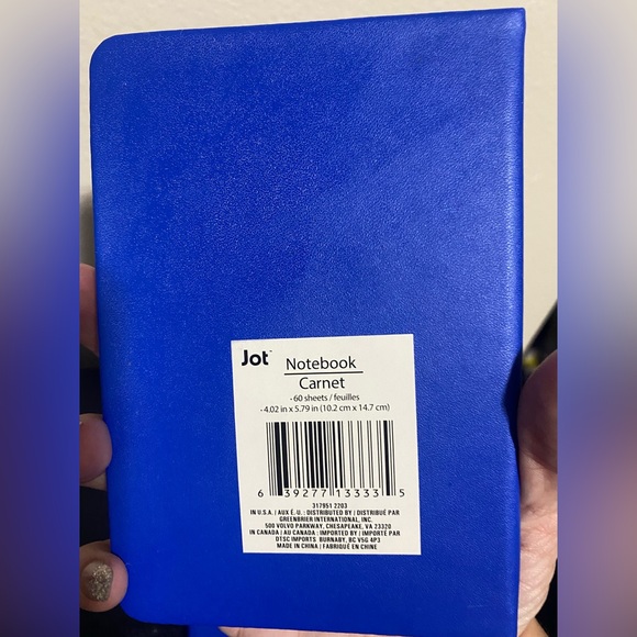 1 Notebook mini shark mouth blue - Picture 3 of 4